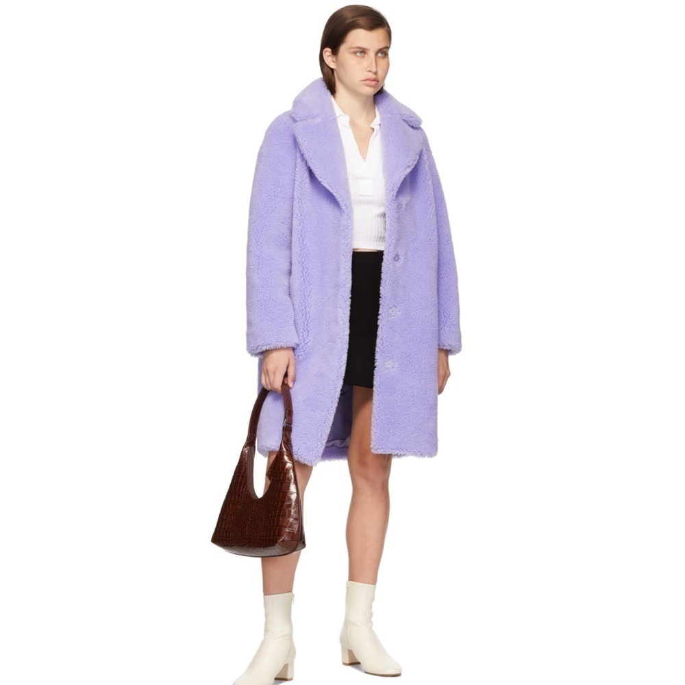 Stand Studio Camille Sherpa Cocoon Coat